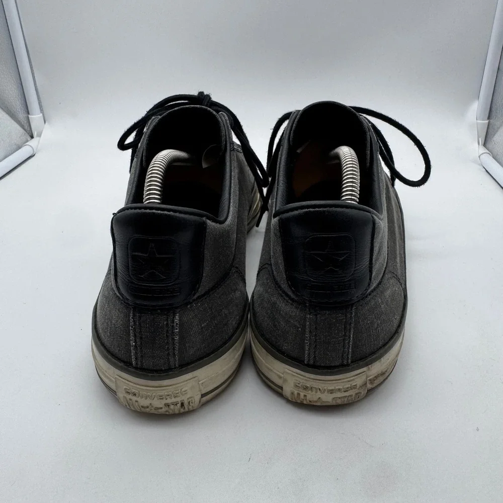 Converse John Varvatos 151298C Gray Lace‎ Up Low Top Sneaker Unisex Shoes M11.5 - Picture 4 of 6
